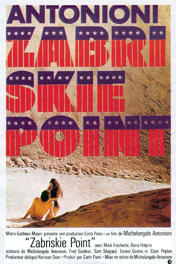 MOVIE POSTERS ZABRISKIE POINT (1970)