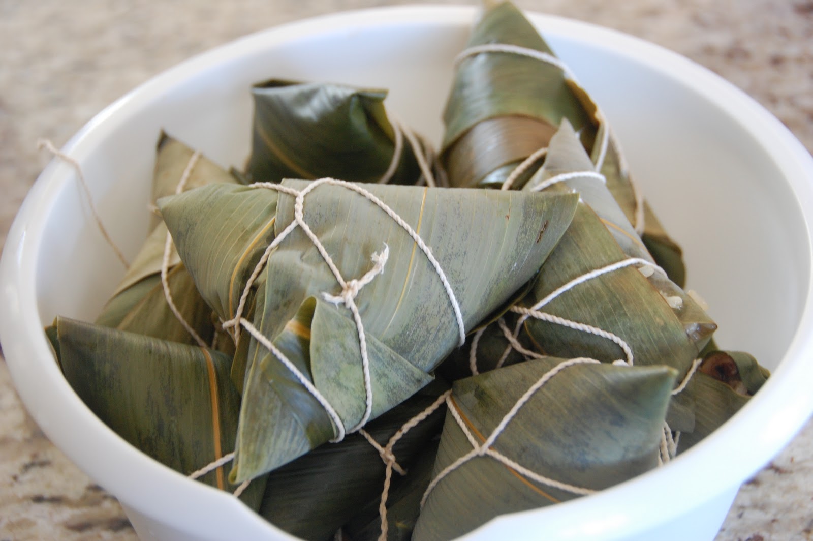 Pork Zongzi Steamed Bamboo Leaf Glutinous Rice — The 350