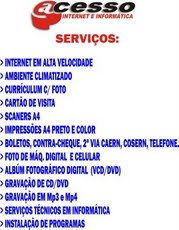 ACESSO INTERNET E INFORMATICA