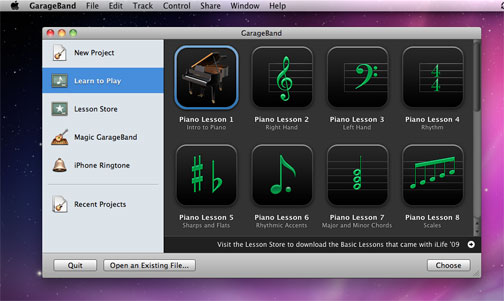 apple garageband piano lessons apple garageband piano lessons