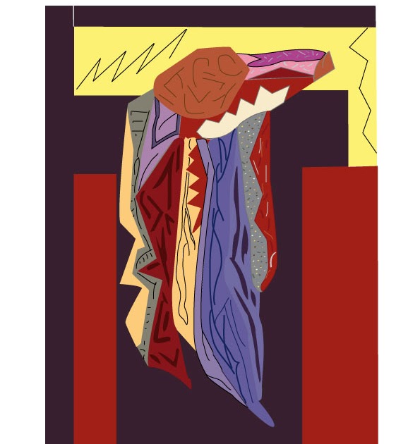 Michelle's Creative Blog: Recreation of Australian artwork