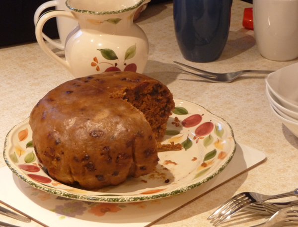 Nice image showing clootie dumpling