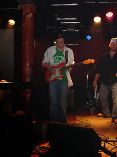 of a show my band played recently at Sullivan Hall in Greenwich Village.