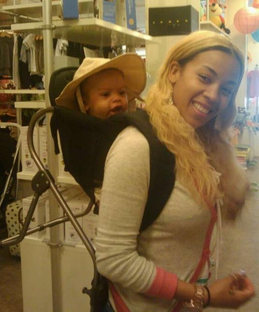 Awww how cute is Keyshia Cole's little bundle of joy?