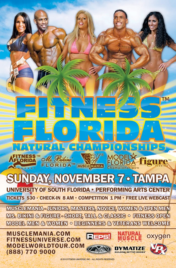 Musclemania Fitness Florida 2010 (presentación) DIARIO DE UN