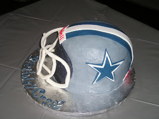 Dallas+cowboys+helmet+cake