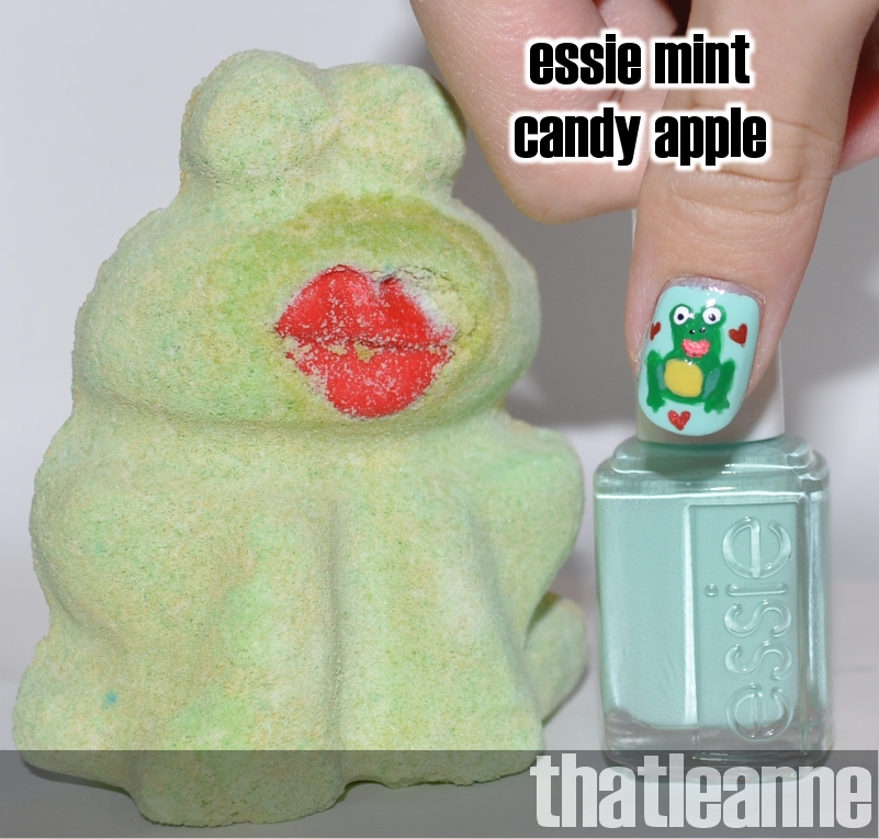 I chose Essie Mint Candy apple as a base because I didn 39t have a lime green I chose Essie Mint Candy apple as a base because I didn 39t have a lime green