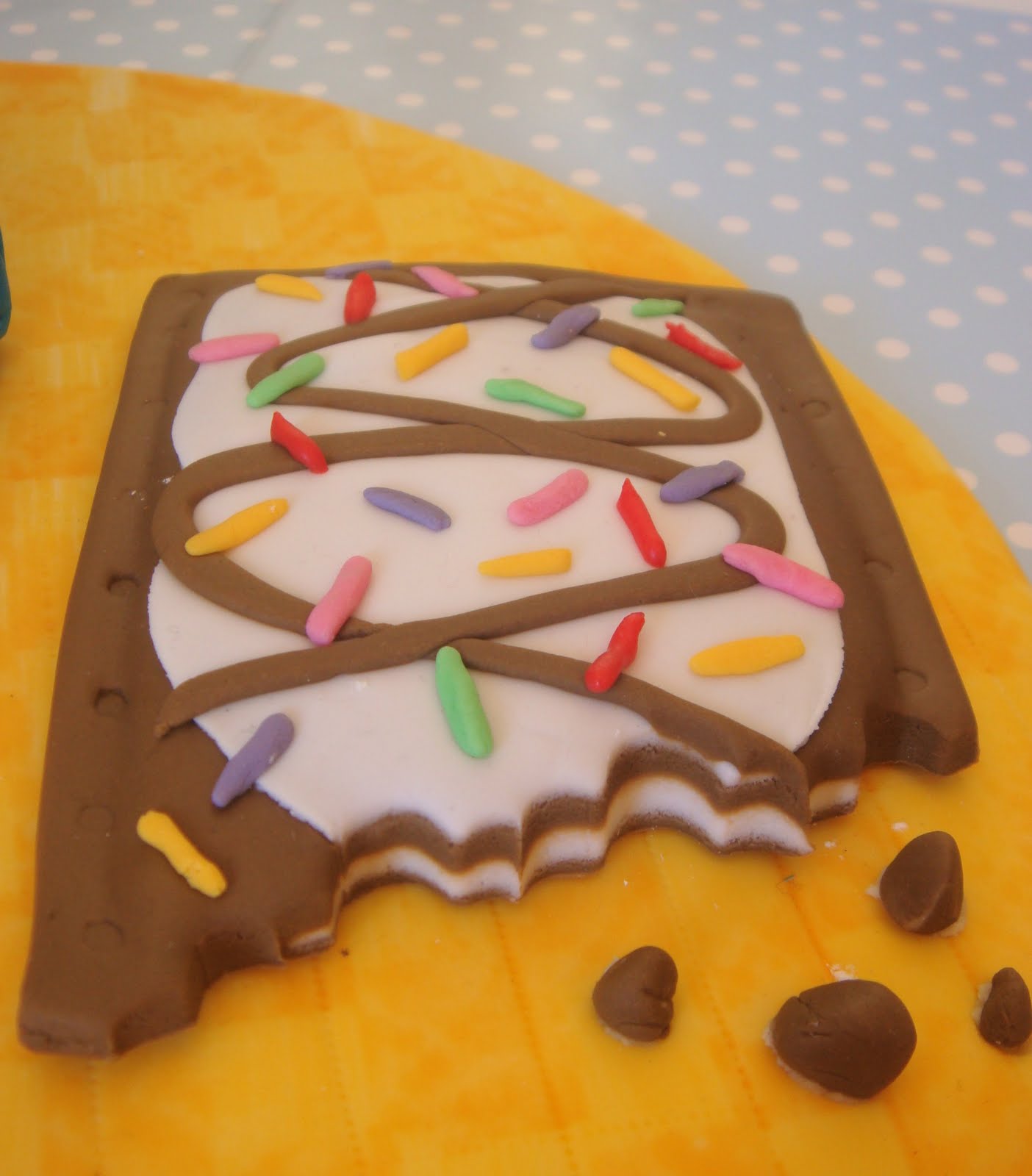 butter hearts sugar Pop Tarts Cake