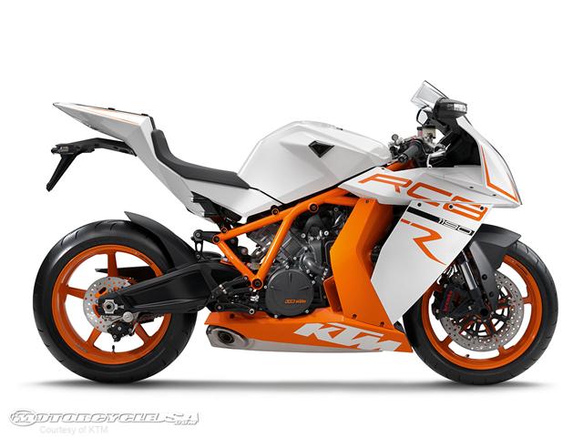 KTM brings more power to the table with its 2011 RC8R Superbike. KTM brings more power to the table with its 2011 RC8R Superbike.