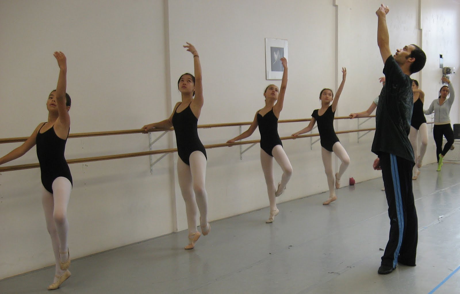 Jonathan Shockley Classes at SF Ballet Youth Academy (click to enlarge)