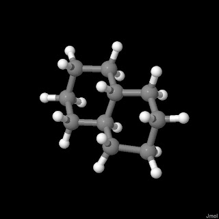 Decalin with explicit hydrogens - 3D model