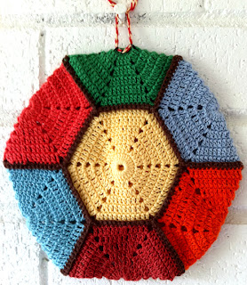 HEXAGON POTHOLDER CROCHET PATTERNS CROCHET