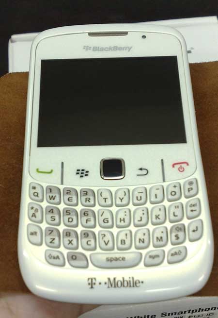 White Gemini Blackberry