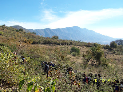 Subiendo Cerro Viejo desde el Molino