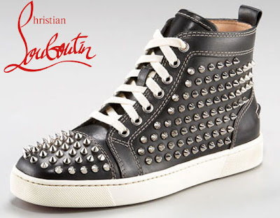 High Fashion Sneakers on Christian Louboutin Spiked High Top Sneaker     A Must Have For The