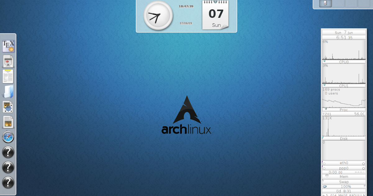 Linux My Friend Enlightenment 17 in Arch Linux