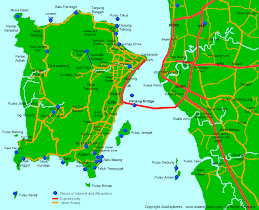 Map Of Penang