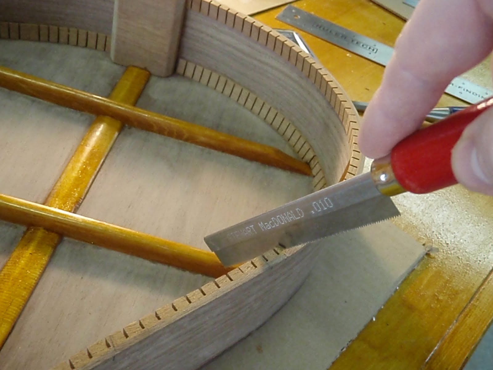 Northway Stringed Instruments Octave Mandolin Build, Part 6