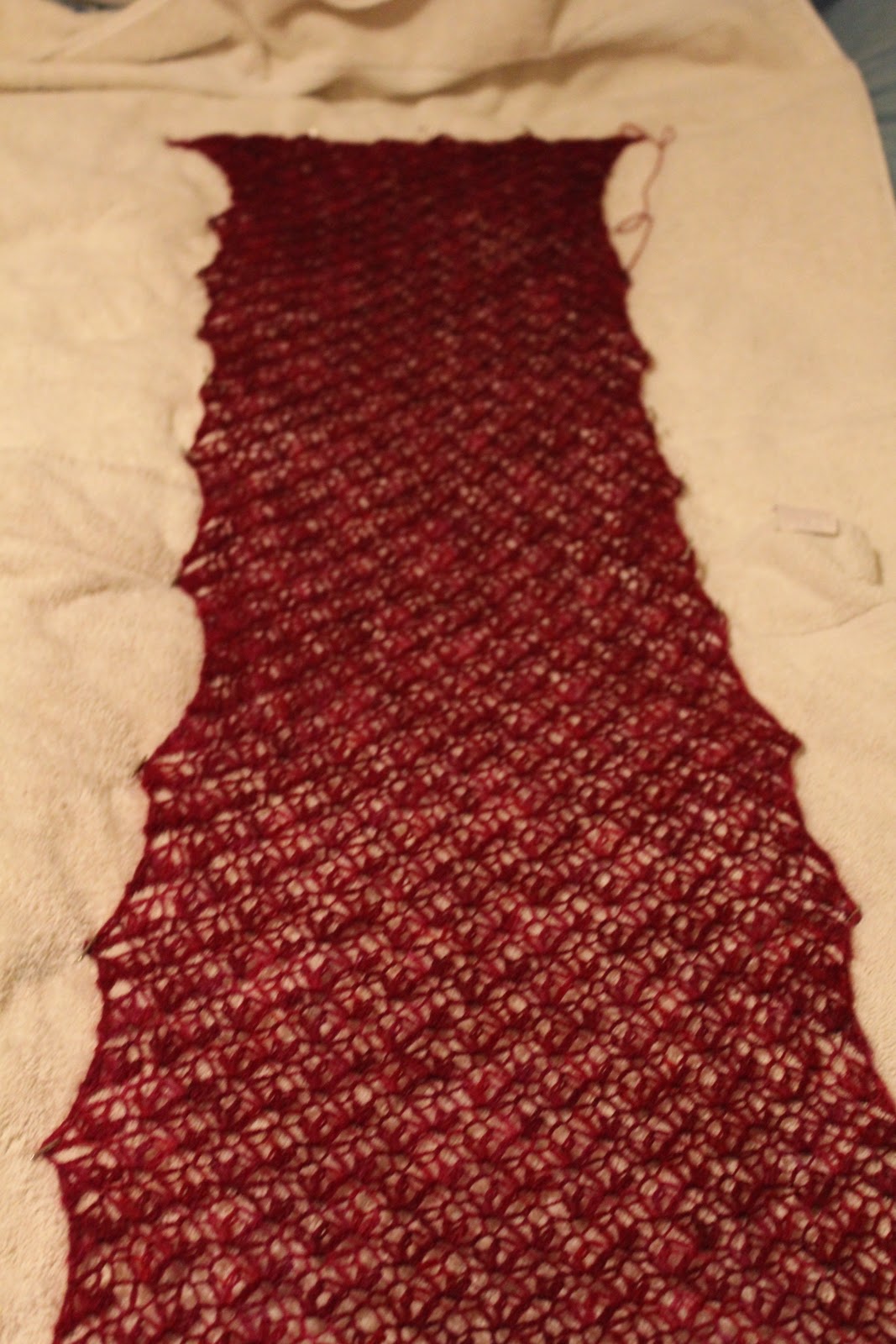 Whats Up Cupcake?: Crochet Shawl... I mean, Scarf