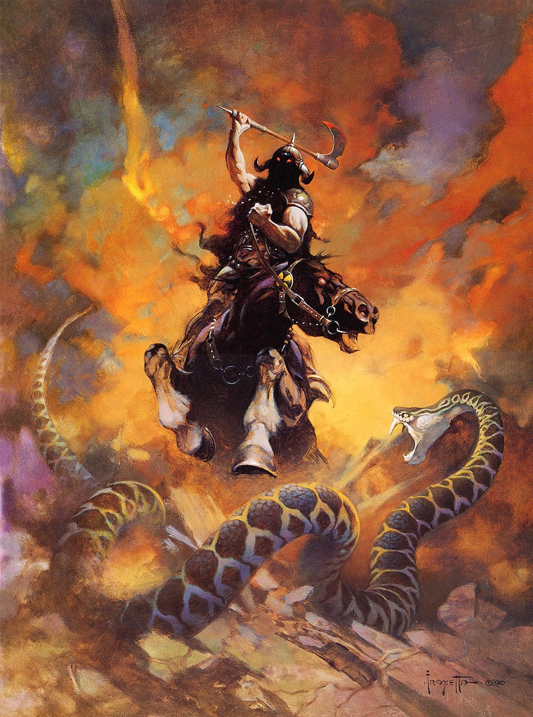 ILLUSTRATEURS Death Dealer Frazetta