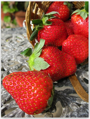 تشيز كيك بالفراولة بالصور Strawberries+INA12