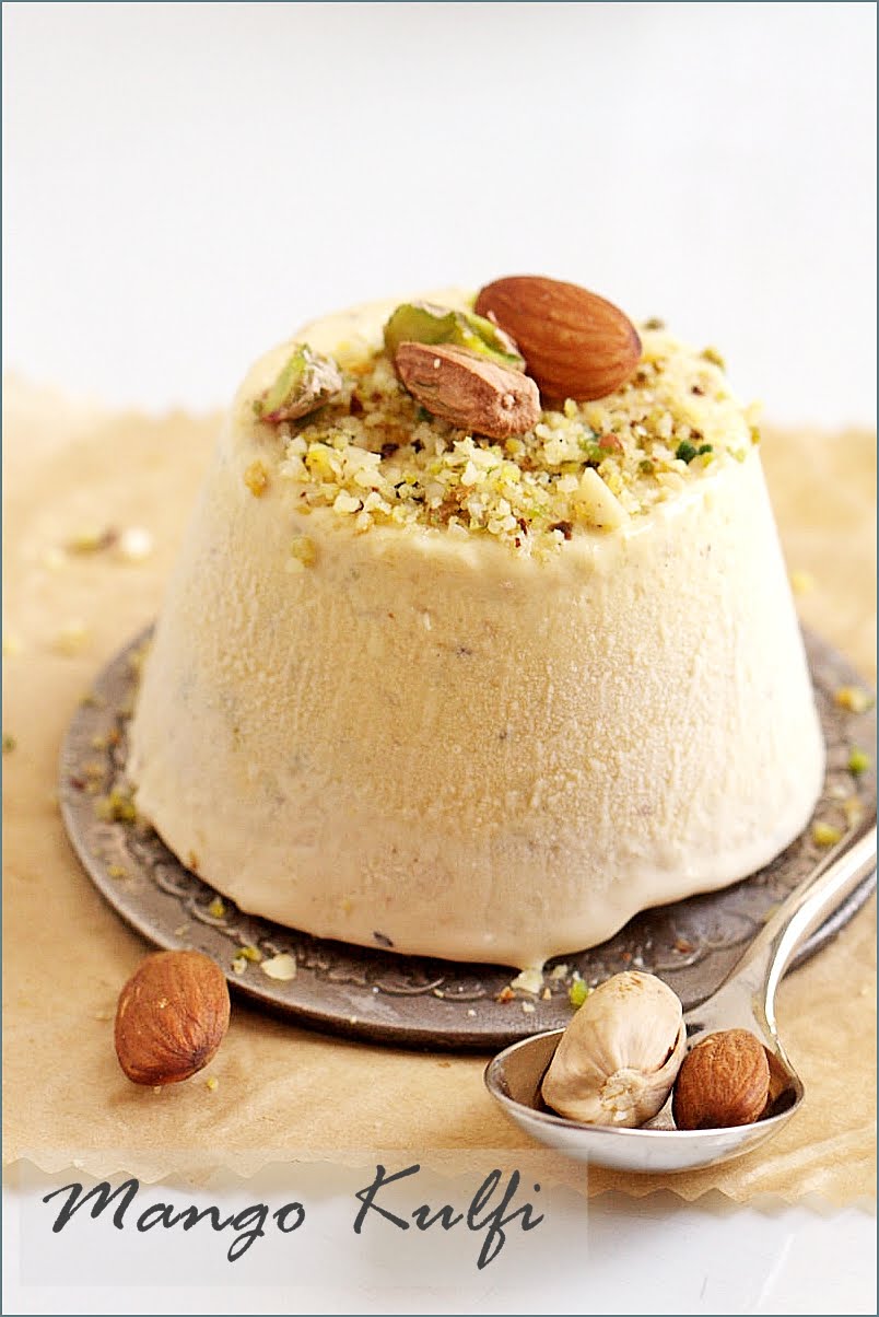 {No Bake Dessert / Vegetarian} MANGO KULFI Traditional Indian Ice