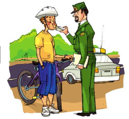 control de alcoholemia a un ciclista control de alcoholemia a un ciclista