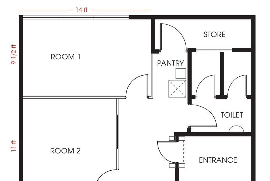 GB Studio Office Floor Plan