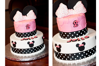 Awesome Birthday Cakes on Katie Cakes  Jolie And Her Minnie Mouse Cake