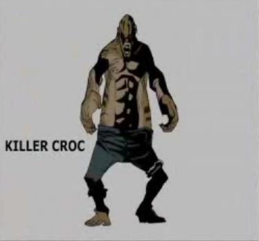 Character Model Killer Crock Batman Gotham Knight Character Model Killer Crock Batman Gotham Knight