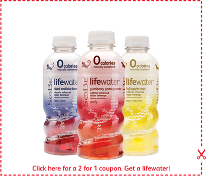 Sobe life water coupons