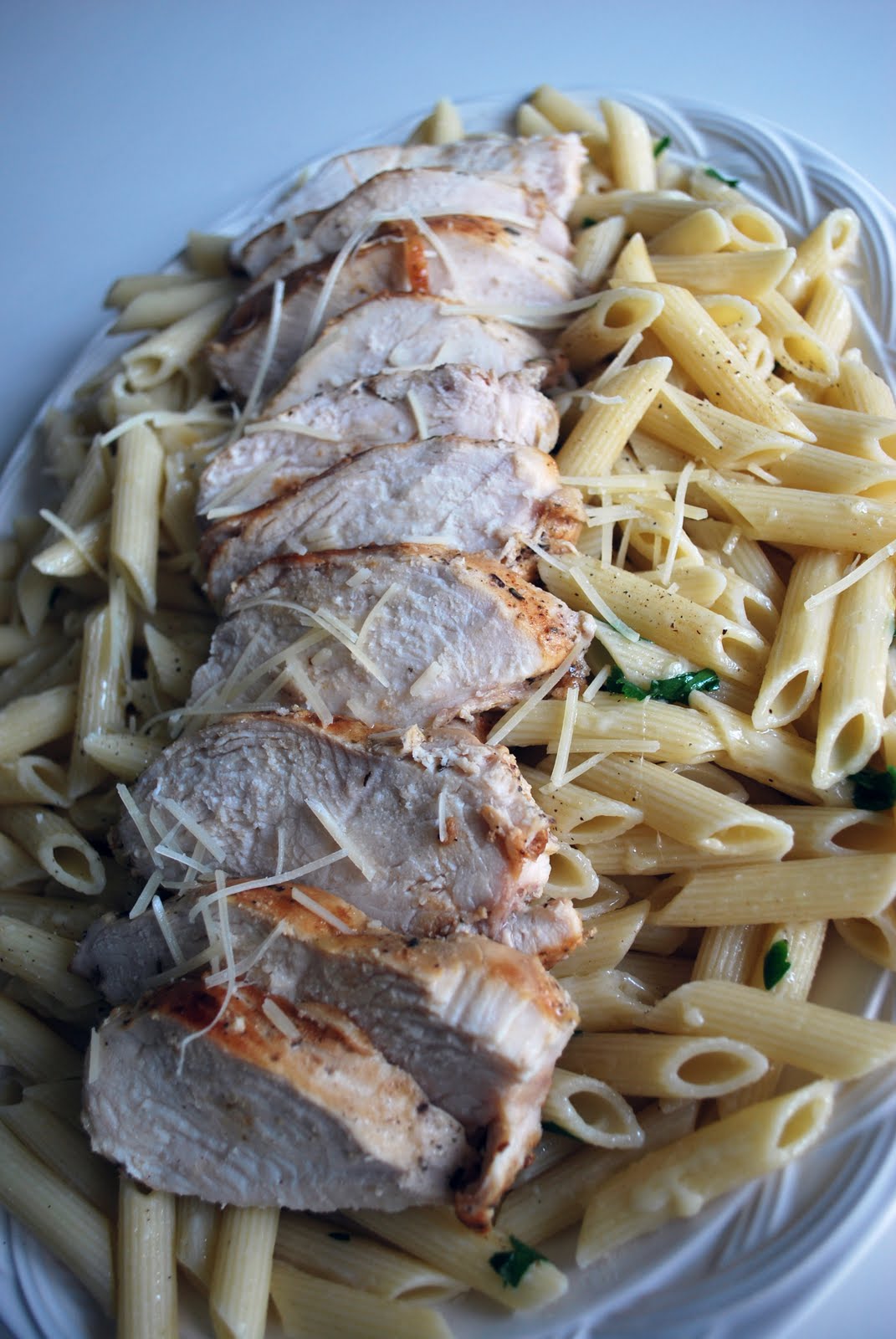 Larissa Another Day Marinated Chicken with a Bread Upgrade