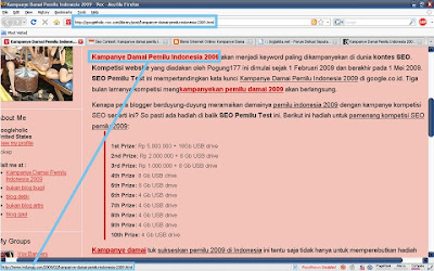 Kampanye Kopas Damai Pemilu Indonesia 2009