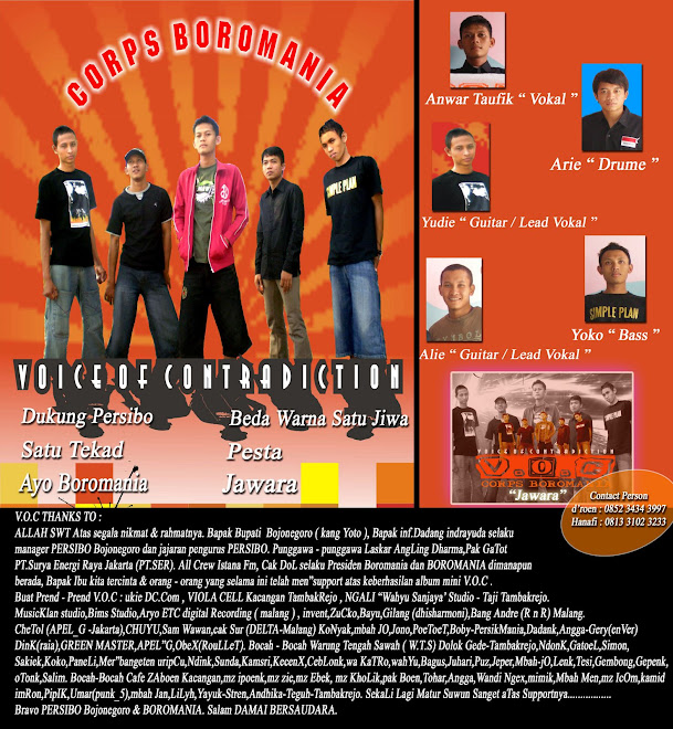 COVER BELAKANG ALBUM VOC BAND 1.