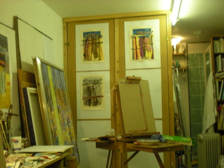 A view of the studio