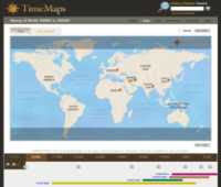 Historia de la humanidad en mapas interactivos TimeMaps