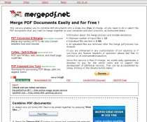 Unir archivos pdf online: MergePdf