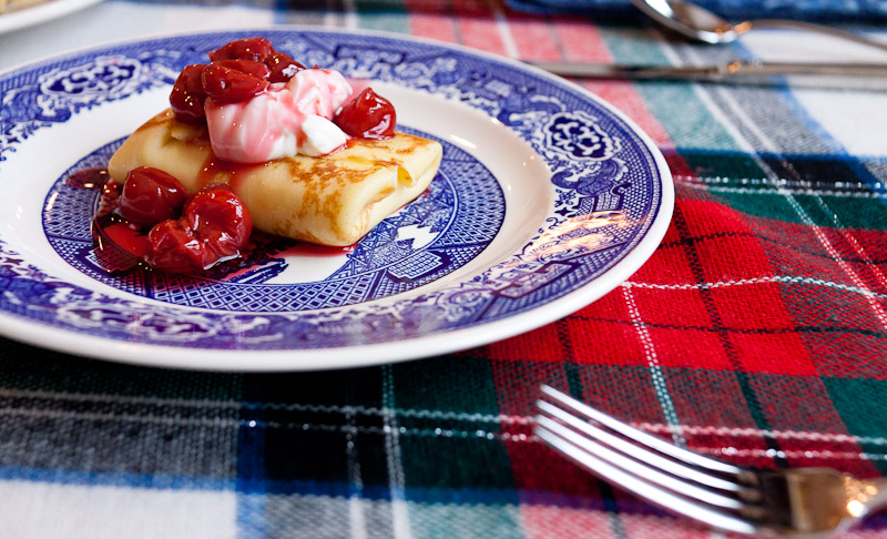 Cherry Blintz