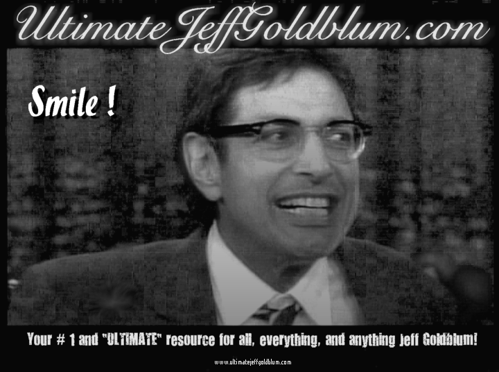 UJG.com - Confessions of a Jeff Goldblum Fan - A Jeff Goldblum Fan Gold-blog