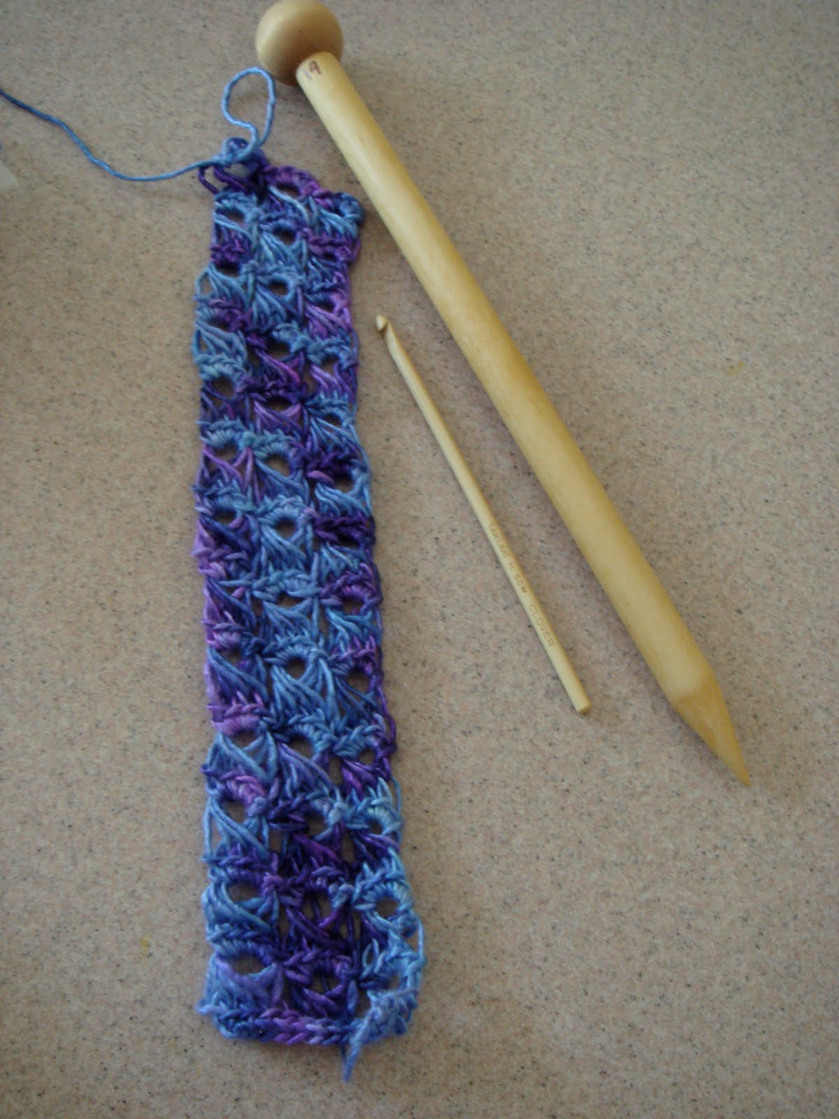 Stitch and Chat Broomstick Lace