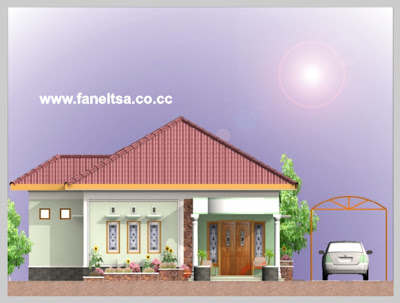 Contoh Gambar Rumah Sederhana on Contoh Desain Rumah Yang Sangat Familiar Dimata Penduduk Indonesia