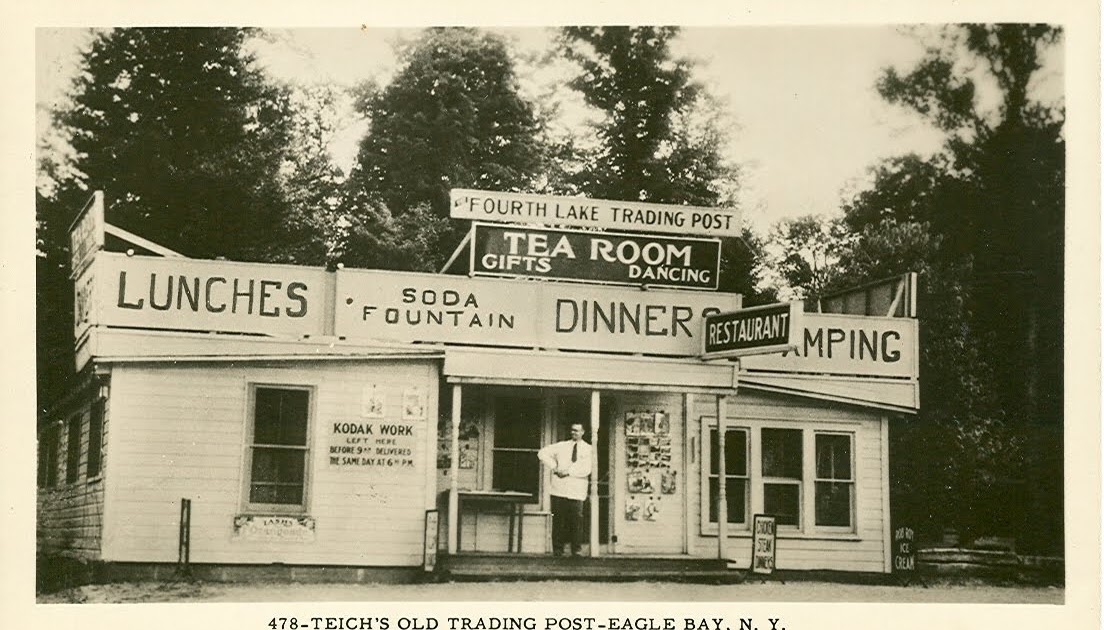 Vintage Travel Postcards Teich S Old Trading Post