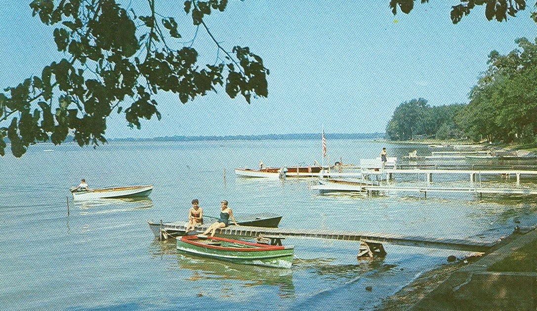 Vintage Travel Postcards Coldwater, Michigan