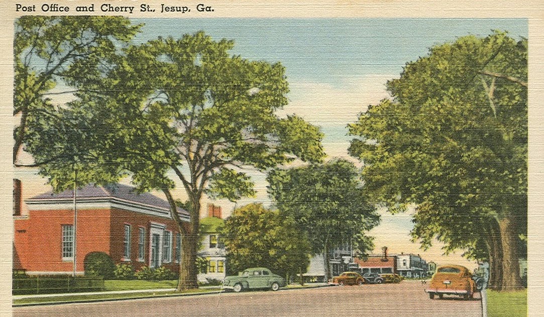 Vintage Travel Postcards: Jesup, Georgia