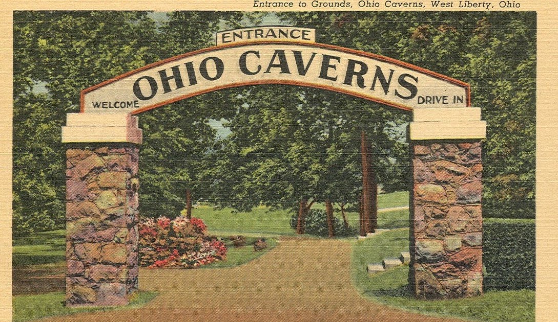 Vintage Travel Postcards West Liberty, Ohio