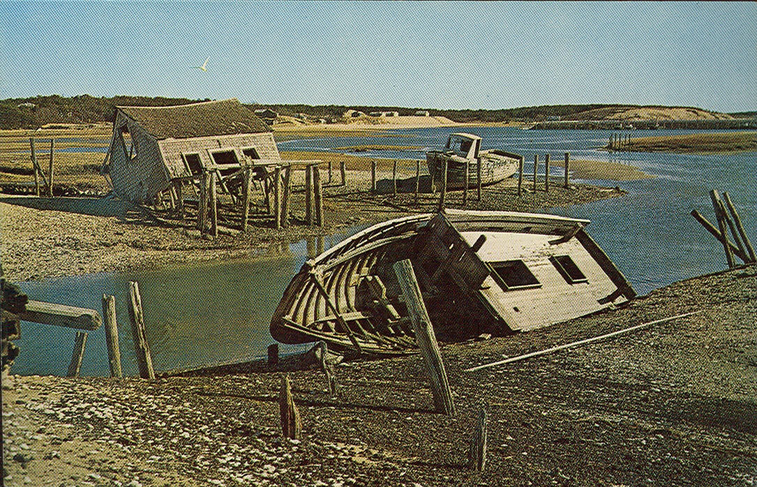 Vintage Travel Postcards Cape Cod, Massachusetts