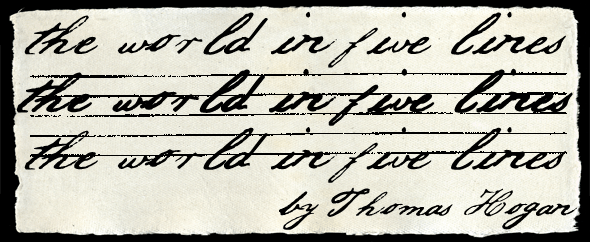 The World in Five Lines