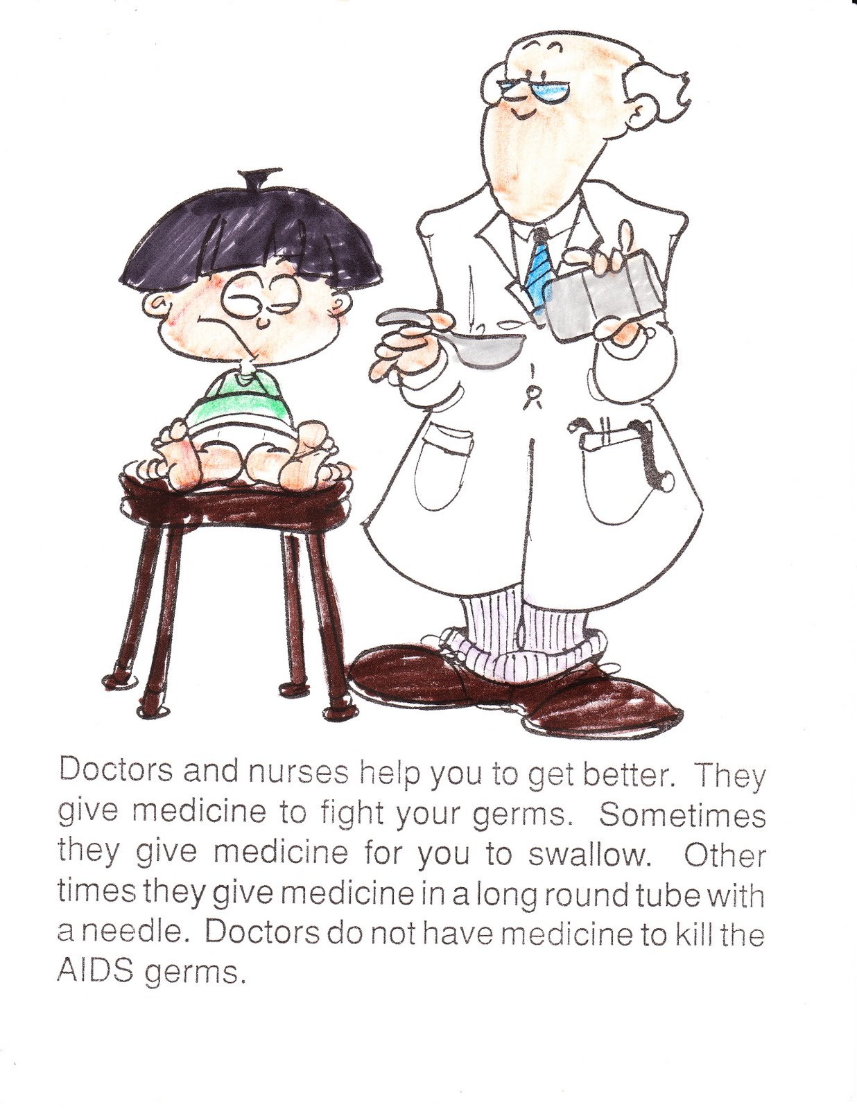 Kevin Babbles AIDS Coloring Book