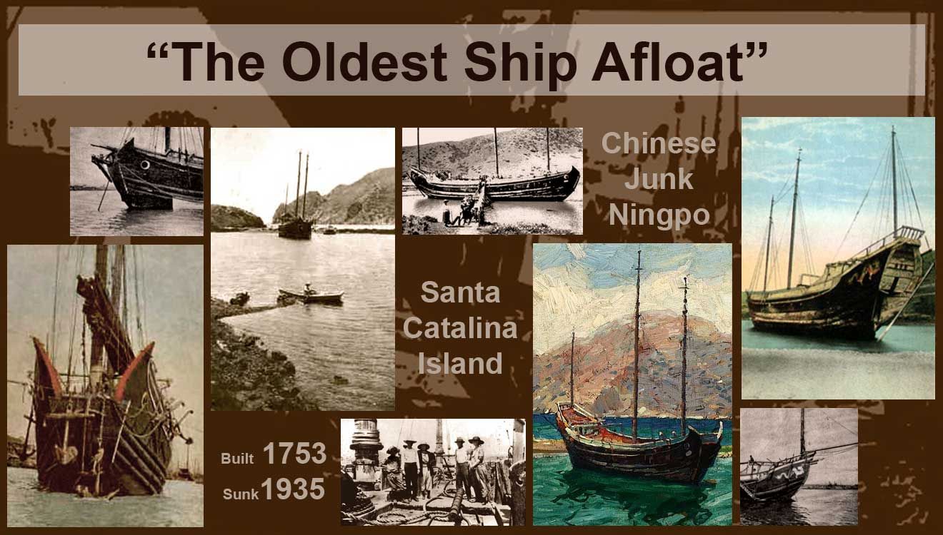 1911: Chinese junk Ningpo (3-masted; 291 tons; 138' length; 31' beam; ... 1911: Chinese junk Ningpo (3-masted; 291 tons; 138' length; 31' beam; ...