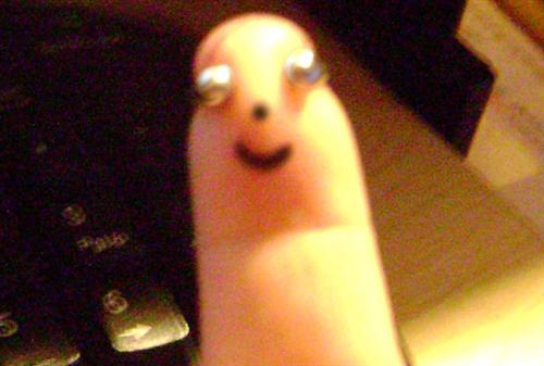 مستر سمايلي توب من Gigglybondage 45 رائع "أصابع مبتسمة" صورة
